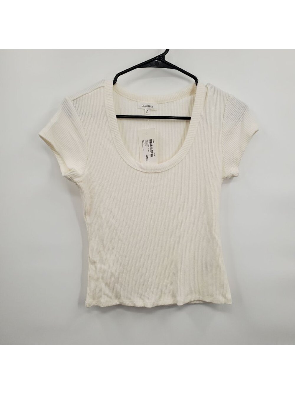 Evereve X Z Supply Long Weekends Tee Shirt Top Women Size Small NWT Ribbed